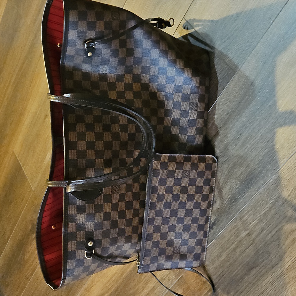 LOUIS VUITTON DAMIER EBENE NEO NEVERFULL GM - Picture 3 of 17